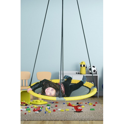 ALTINOLUK HAMAK Çocuk Ve Yetişkin Yuvarlak Tavana Asılan Salıncak ( Büyük Boy ) SARI-GRİ ALTINOLUK HAMAK Çocuk Ve Yetişkin Yuvarlak Tavana Asılan Salıncak ( Büyük Boy ) SARI-GRİ