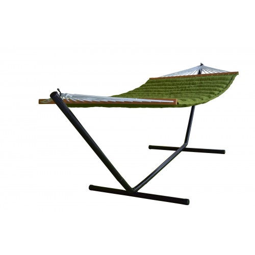 ALTINOLUK HAMAK DOLGULU Kumaş Hamak Çift Kişilik Set Metal Ayaklı ( YEŞİL ) ALTINOLUK HAMAK DOLGULU Kumaş Hamak Çift Kişilik Set Metal Ayaklı ( YEŞİL )