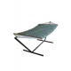 ALTINOLUK HAMAK DOLGULU Kumaş Hamak Çift Kişilik Set Metal Ayaklı ( İNCE YEŞİL ÇİZGİLİ ) ALTINOLUK HAMAK DOLGULU Kumaş Hamak Çift Kişilik Set Metal Ayaklı ( İNCE YEŞİL ÇİZGİLİ )