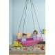 ALTINOLUK HAMAK Ahşap Hamak Bebek Hamak Beşik PEMBE