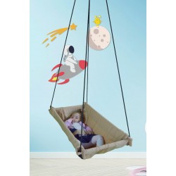 ALTINOLUK HAMAK Ahşap Hamak Bebek Hamak Beşik BEJ